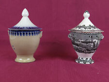 Two antique ceramic d'occasion  Expédié en Belgium