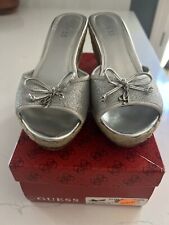 Guess silver wedges for sale  Morganville