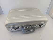 Usado, Pasta Vintage Zero Halliburton Prata Executiva Alumínio Estojo Rígido 18x131/2x41/2 comprar usado  Enviando para Brazil
