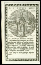Santino incisione 1600 usato  Ragusa