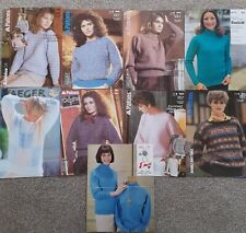 Vintage retro knitting for sale  ROTHERHAM