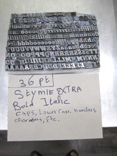 Stymie extra bold for sale  El Cajon