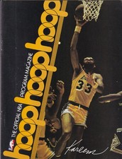 1982 Celtics vs Lakers Hoop NBA Program Magazine Kareem Abdul-Jabbar Capa!!! comprar usado  Enviando para Brazil