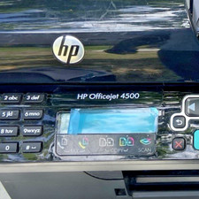 Impressora Jato de Tinta HP Officejet 4500 All-In-One Impressão Fax Digitalização Cópia Wi-Fi comprar usado  Enviando para Brazil