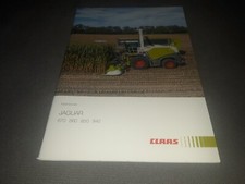 CLAAS JAGUAR 870 860 850 840 Sieczkarnia polowa Broszura NIEMIECKA 08/2022 na sprzedaż  PL