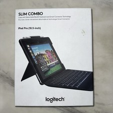 Capa teclado Logitech Slim combo para iPad Air 3ª geração e iPad Pro 10,5" comprar usado  Enviando para Brazil