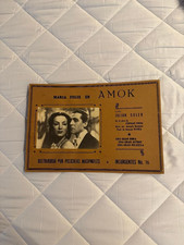 MARIA FELIX, JULIAN SOLER, CARTÃO DE LOBBY MEXICANO ORIGINAL, FILME LOUCO comprar usado MARIA FELIX, JULIAN SOLER, CARTÃO DE LOBBY MEXICANO ORIGINAL, FILME LOUCO comprar usado  Enviando para Brazil