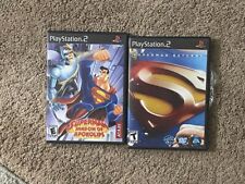 Superman: Shadow of Apokolips & Superman Returns PS2 completo testado na caixa comprar usado  Enviando para Brazil