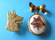 Dog brooch badges for sale  OAKHAM