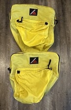 Vintage Cannondale Bicicleta de Estrada Alforje Bolsa de Selim Rack Par - Amarelo RARO Ciclismo comprar usado  Enviando para Brazil