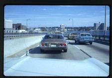 1973 Bridge Traffic - Chevrolet Camaro - Vintage 35mm Auto Slide comprar usado  Enviando para Brazil
