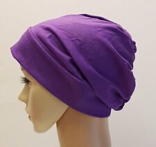 Purple chemo headwear for sale  LIVERPOOL