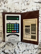 Computador antigo Radio Shack Black Jack 21 com calculadora de 4 funções comprar usado  Enviando para Brazil
