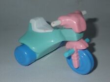 Triciclo vintage 1994 Fisher Price rosa azul azulado amante familia casa de muñecas triciclo segunda mano  Embacar hacia Argentina