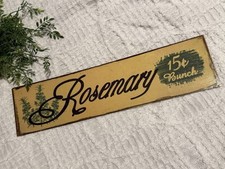 Rosemary bunch metal for sale  Leawood