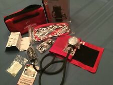 Everdixie USA Sprague Stethoscope & Deluxe Aneroid Sphygmomanometer Kit (Red), usado comprar usado  Enviando para Brazil