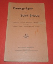 Bretagne menguy panégyrique d'occasion  Lamballe