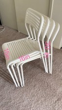 White chairs for sale  Dallas