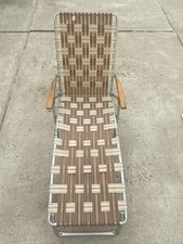 Vtg aluminum webbed for sale  Downers Grove