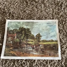 Vintage print haywain for sale  FOCHABERS