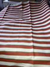 laura ashley curtain fabric stripe for sale  IPSWICH