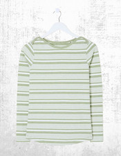 Blusa bretã feminina manga longa Ex Fat Face listra verde sálvia comprar usado  Enviando para Brazil