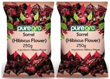 Puregro Dry Sorrel (Flor de Hibisco / Flor de Jamaica) - 250g (PACOTE COM 2), usado comprar usado  Enviando para Brazil