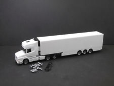 1:87 EM1274b Herpa Bausatz Scania Hauber 6x4 Zugmaschine mit Auflieger in weiß comprar usado  Enviando para Brazil