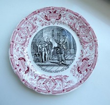 Assiette parlante sarreguemine d'occasion  Jœuf