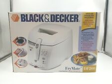 NOVO NUNCA USADO BLACK & DECKER 2 LITROS FRITADEIRA ELÉTRICA 1500 WATTS ~ MODELO DF-200 comprar usado  Enviando para Brazil