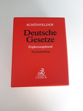 Schönfelder ergänzungsband d gebraucht kaufen  Satrup