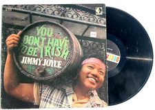 JIMMY JOYCE YOU DONT HAVE TO BE IRISH USED VINYL LP RECORD COMEDY HUMOR., usado comprar usado  Enviando para Brazil