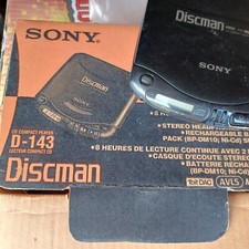 Discman sony d143 d'occasion  Feurs