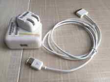 iPod 4º A1070 adaptador de alimentação Apple + 30 pinos para cabo de dados de carregamento Firewire FW comprar usado  Enviando para Brazil