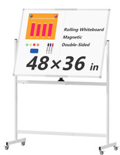 Large rolling whiteboard for sale  Syracuse