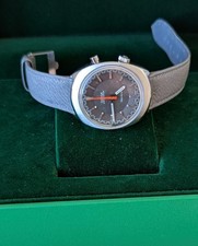 Relógio OMEGA Chronostop mostrador cinza - 145.009, pulseira Omega original, bom estado comprar usado  Enviando para Brazil