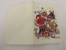 Postcard merry christmas d'occasion  Expédié en Belgium