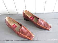 Mocassins cuir tresse d'occasion  Serris