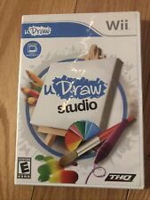 U Draw Studio (Nintendo Wii) Estojo, Livreto e Disco de Jogo Funcionando Frete Grátis  comprar usado  Enviando para Brazil