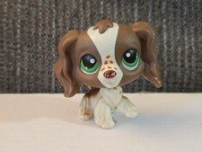 Littlest Pet Shop LPS # 156 Dark Brown Cocker Spaniel Dog na sprzedaż  Wysyłka do Poland