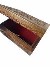 carved jewelry box wooden for sale  New Orleans