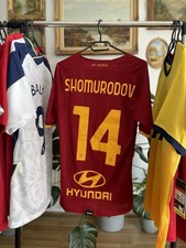 Eldor Shomurodov #14 AS Roma 2021/22 Football Shirt – Official New Balance comprar usado  Enviando para Brazil