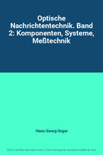 Optische nachrichtentechnik. b d'occasion  France