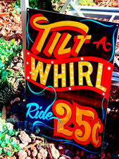 Hand painted carnival for sale  Rogue River