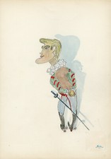 Jean marais caricature d'occasion  Velleron
