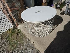 Gartentisch wäschekorb gelack gebraucht kaufen  Bebra