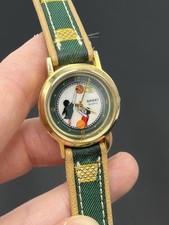 Vintage Relógio Esportivo Feminino Tom Dourado Relógio de Pulso de Basquete Bola Móvel Novo Taco comprar usado  Enviando para Brazil