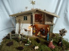 Alte weihnachtskrippe bäuerli gebraucht kaufen  Eichenzell