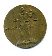 Médaille bronze pologne d'occasion  Meulan en Yvelines