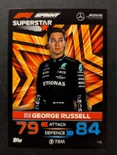 Topps Turbo Attax 2023 Nr. 110 Sprint Superstar George Russell  comprar usado Topps Turbo Attax 2023 Nr. 110 Sprint Superstar George Russell  comprar usado  Enviando para Brazil